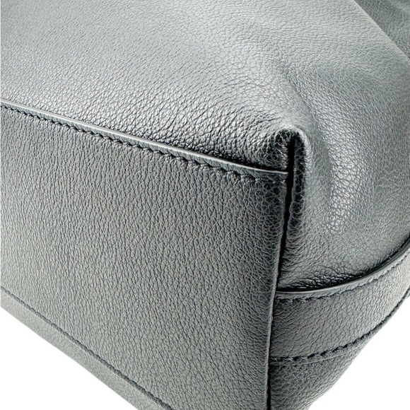 NEW!!  Versace Black Medusa Head Hobo Bag - Picture 6 of 10